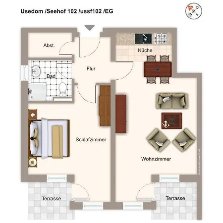 Apartman Seehof Seehof 102 *