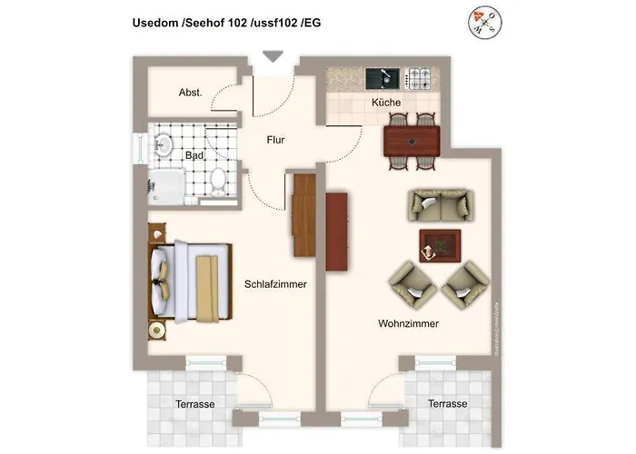 아파트 Seehof Seehof 102 *